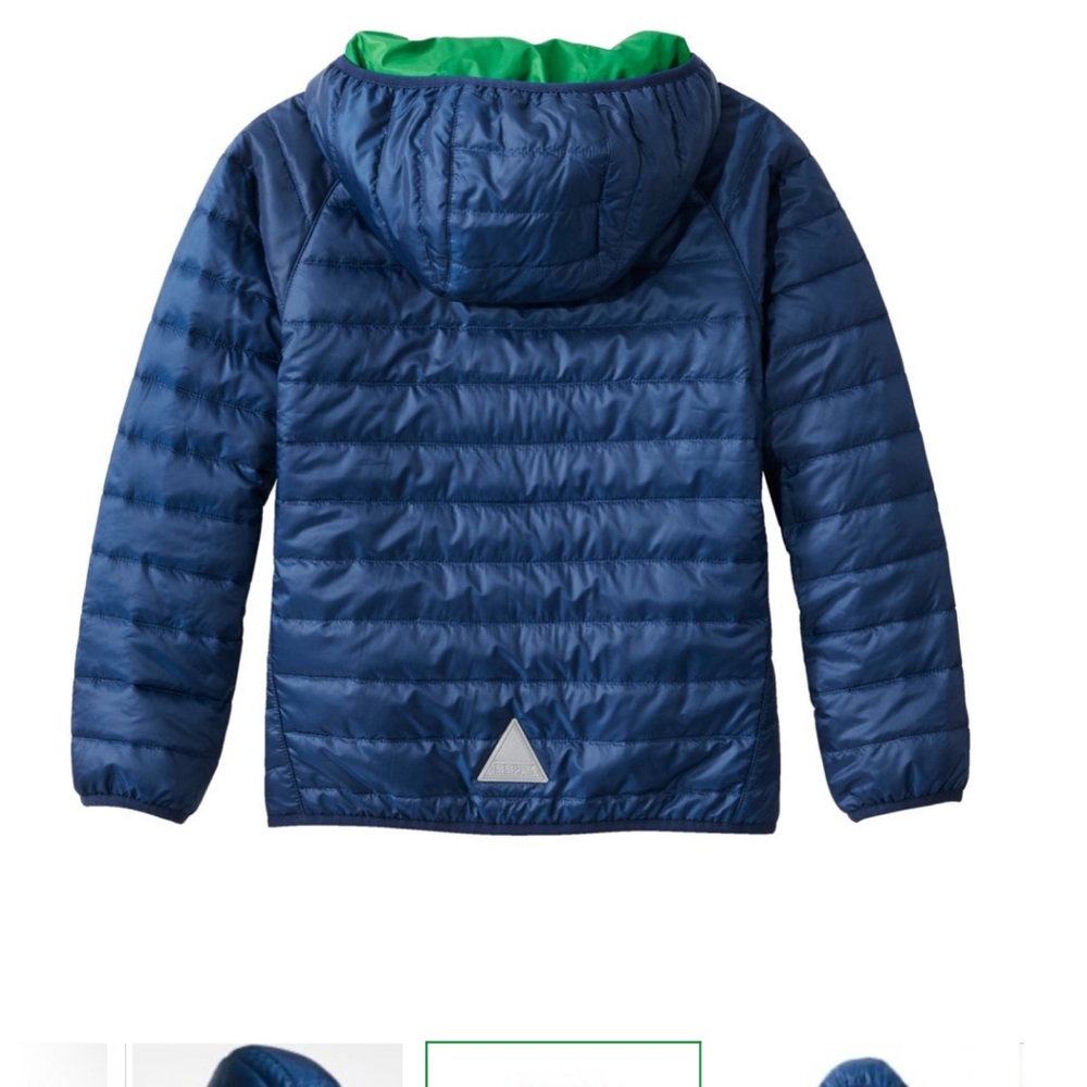 LL bean toddler down jacket